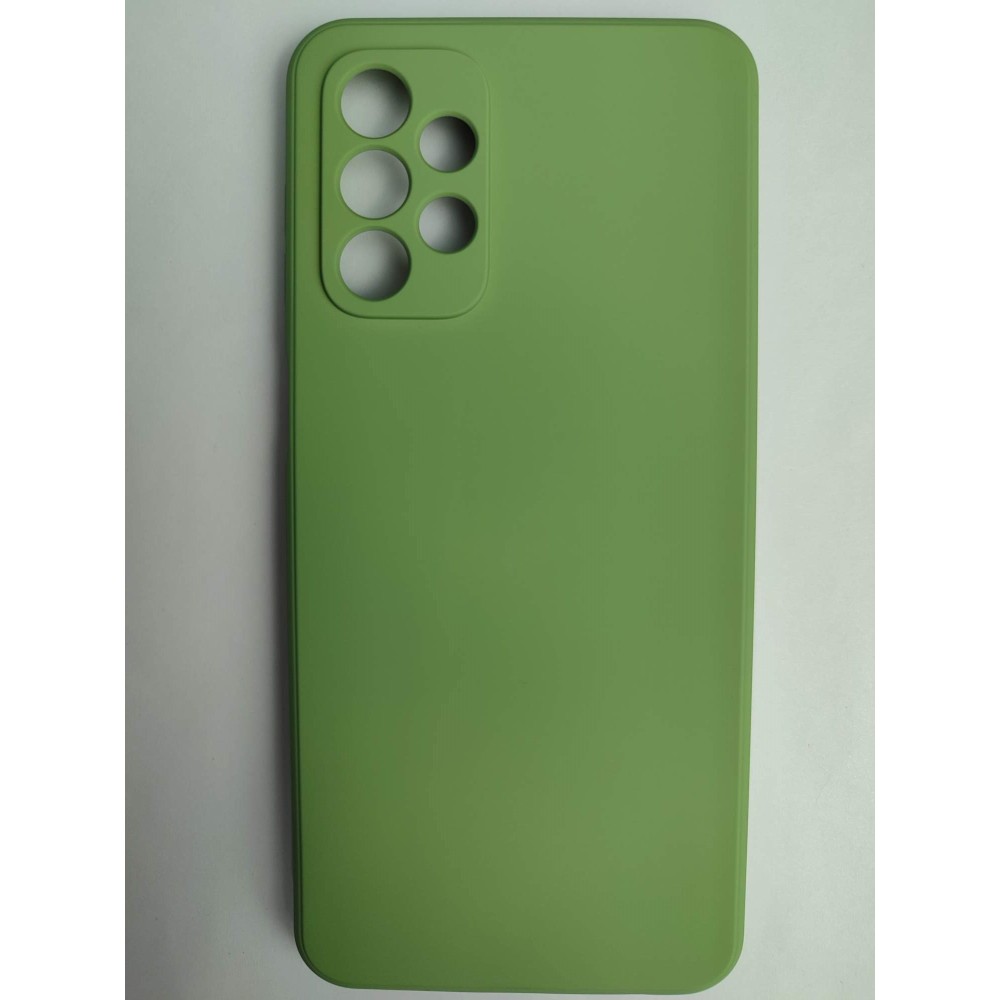 Чехол силиконовый Samsung A23 Silicone Case New Era зеленый