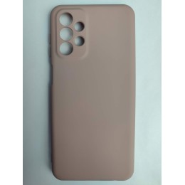 Чехол силиконовый Samsung A23 Silicone Cover бежевый