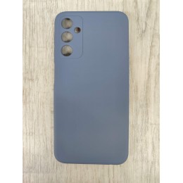 Чехол силиконовый Samsung A24 Silicone Case New Era серый