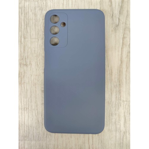 Чехол силиконовый Samsung A24 Silicone Case New Era серый