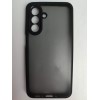 Чехол силиконовый Samsung A26/A17 матовый с окантовкой черный