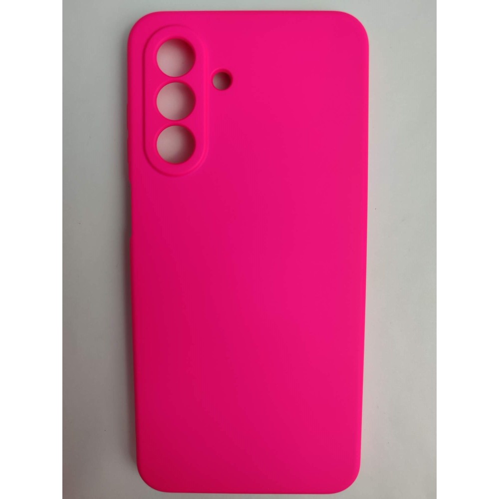 Чехол силиконовый Samsung A26/A17 Silicone Cover Nano фуксия