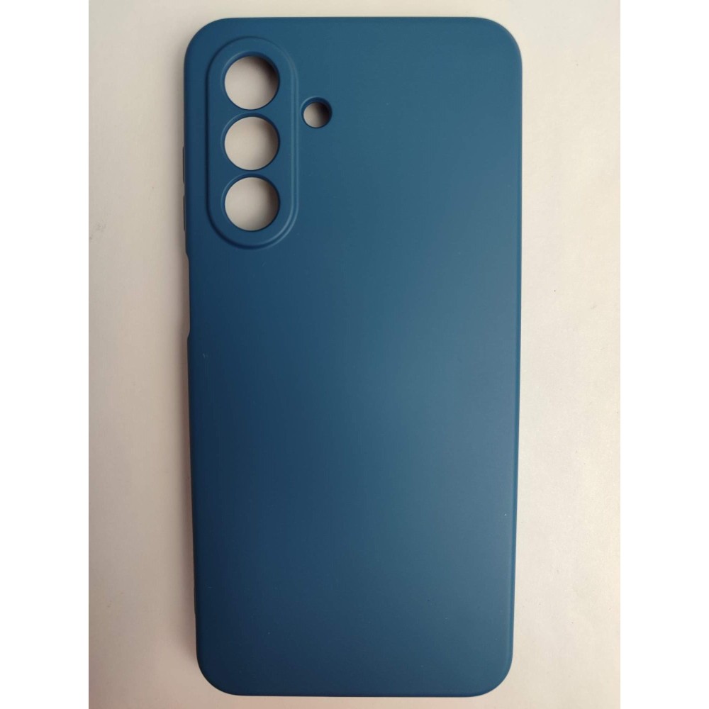 Чехол силиконовый Samsung A26 Silicone Cover Nano темно-синий