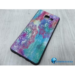 Чехол силиконовый Samsung А3 2016 (А310) с рисунком (08)