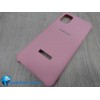 Чехол силиконовый Samsung A31 Silicone Case Soft Touch розовый