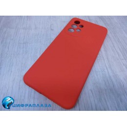 Чехол силиконовый Samsung A33 5G Silicone Cover красный