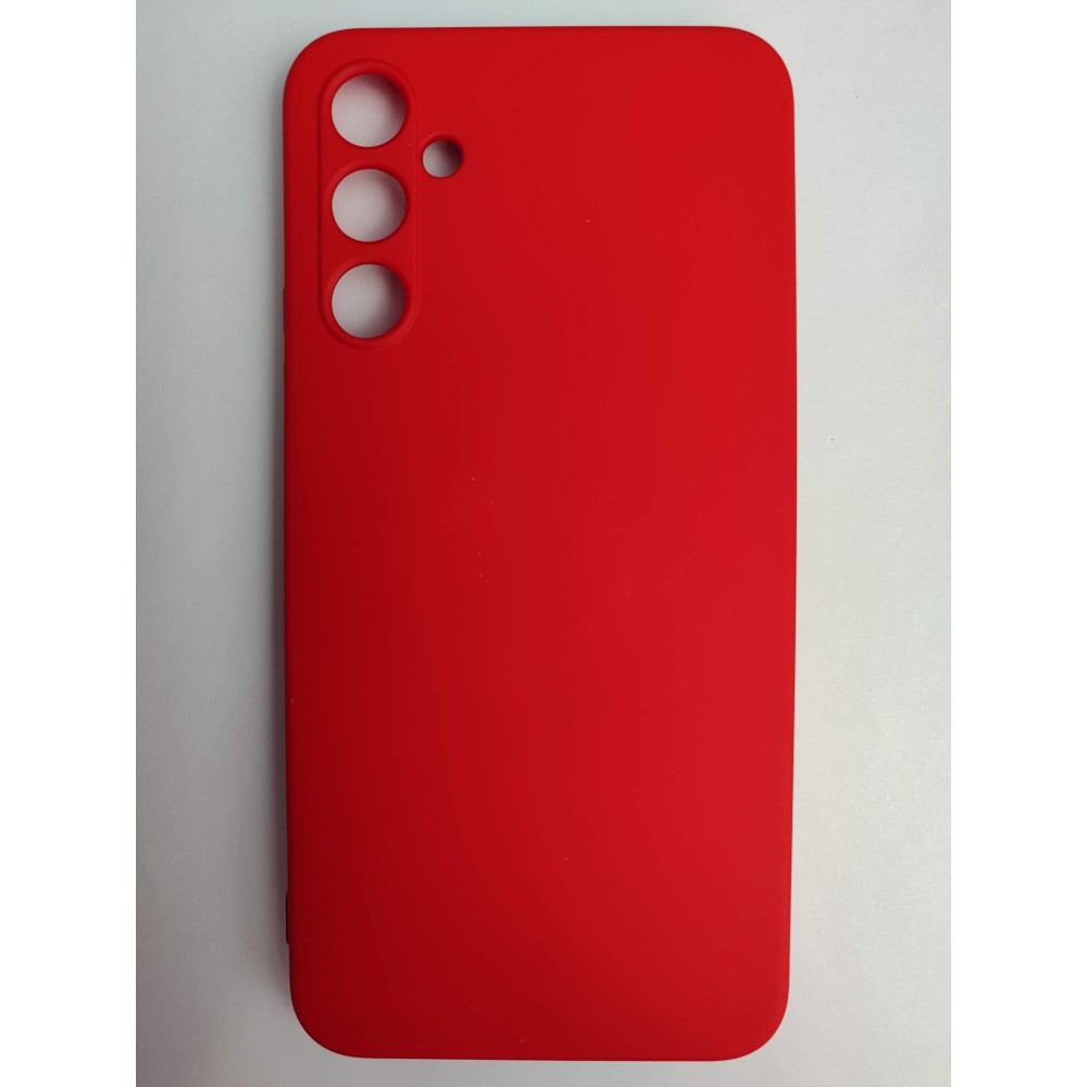 Чехол силиконовый Samsung A34 Silicone Cover Nano красный