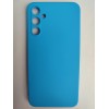 Чехол силиконовый Samsung А34 Silicone Cover Nano лазурный
