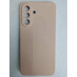 Чехол силиконовый Samsung A36/A56 Silicone Cover без лого пудра