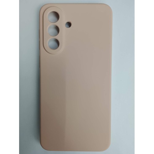 Чехол силиконовый Samsung A36/A56 Silicone Cover без лого пудра