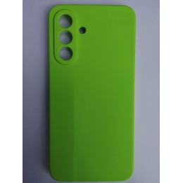 Чехол силиконовый Samsung A36/A56 Silicone Cover без лого салатовый