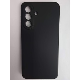 Чехол силиконовый Samsung A36/A56 Silicone Cover с лого черный