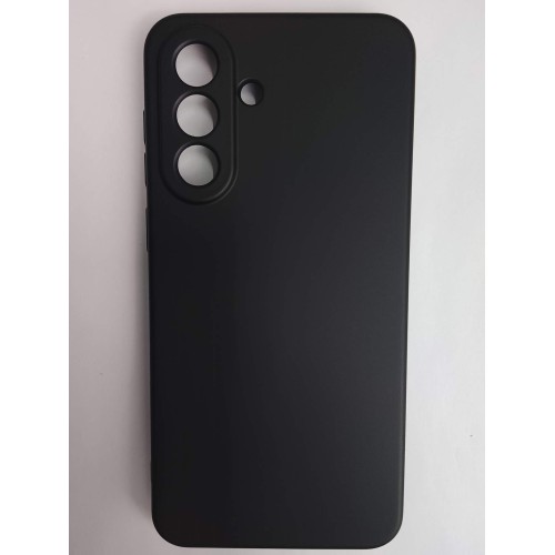 Чехол силиконовый Samsung A36/A56 Silicone Cover с лого черный