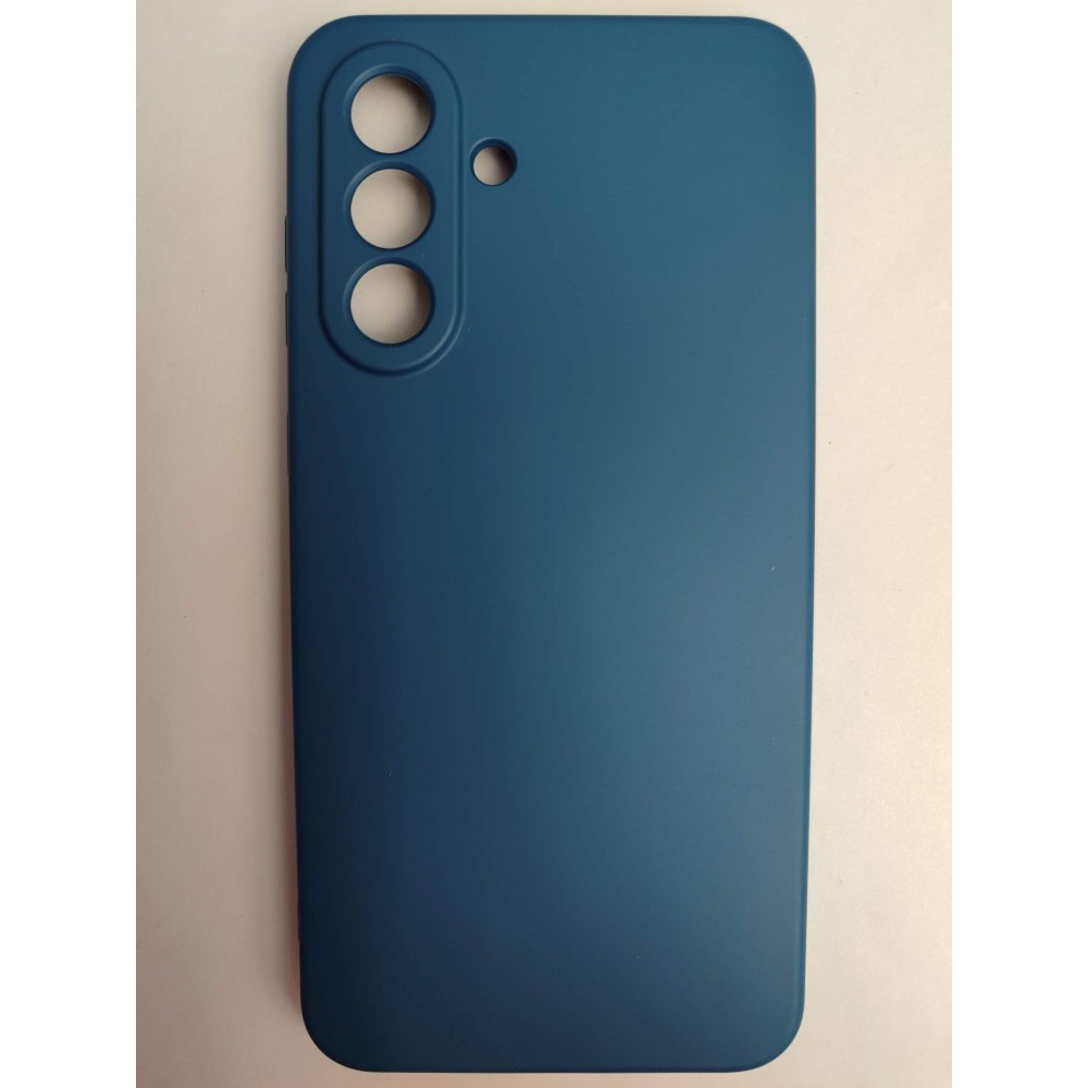 Чехол силиконовый Samsung A36 Silicone Cover Nano темно-синий