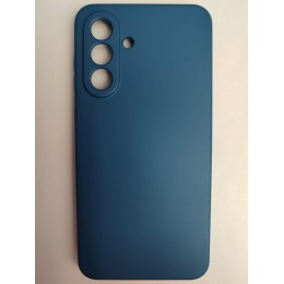 Чехол силиконовый Samsung A36 Silicone Cover Nano темно-синий