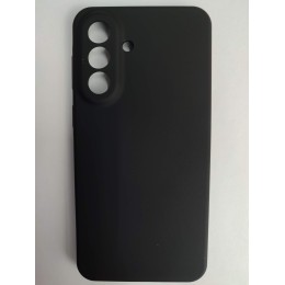 Чехол силиконовый Samsung A37 Silicone Cover без лого черный