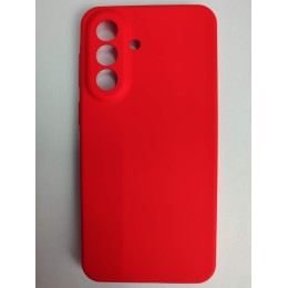Чехол силиконовый Samsung A37 Silicone Cover без лого красный