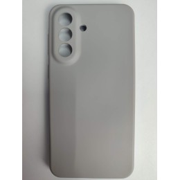 Чехол силиконовый Samsung A37 Silicone Cover без лого серый