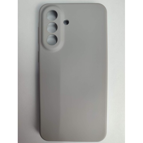 Чехол силиконовый Samsung A37 Silicone Cover без лого серый