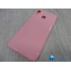 Чехол силиконовый Samsung A40 ультратонкий глянец розовый