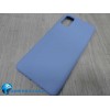 Чехол силиконовый Samsung A41 Silicone Case New Era голубой