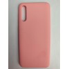 Чехол силиконовый Samsung A50 Silicone Cover Nano розовый