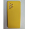 Чехол силиконовый Samsung А52 Silicone Cover Nano желтый