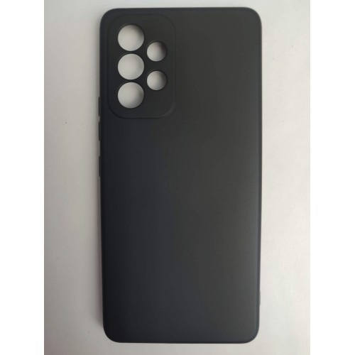 Чехол силиконовый Samsung A53 Silicone Cover черный