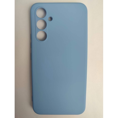 Чехол силиконовый Samsung А54 Silicone Cover Nano голубой