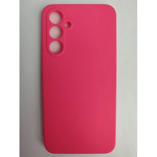 Чехол силиконовый Samsung A54 Soft Touch матовый фуксия
