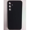 Чехол силиконовый Samsung A55 Silicone Cover без лого черный