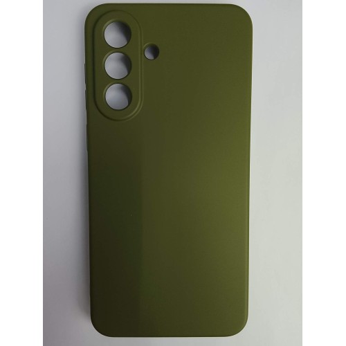 Чехол силиконовый Samsung A56/A36 Silicone Cover без лого хаки
