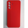 Чехол силиконовый Samsung A56/A36 Silicone Cover без лого красный