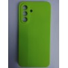 Чехол силиконовый Samsung A56/A36 Silicone Cover без лого салатовый