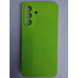 Чехол силиконовый Samsung A56/A36 Silicone Cover без лого салатовый