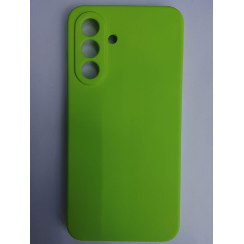 Чехол силиконовый Samsung A56/A36 Silicone Cover без лого салатовый