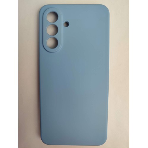 Чехол силиконовый Samsung A56 Silicone Cover Nano голубой
