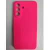 Чехол силиконовый Samsung A57 Silicone Cover без лого фуксия