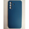 Чехол силиконовый Samsung A57 Silicone Cover без лого темно-синий