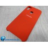 Чехол силиконовый Samsung M11 Silicone Case Soft Touch красный*