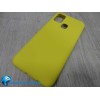 Чехол силиконовый Samsung M31 Silicone Case New Era желтый