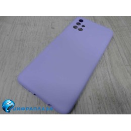 Чехол силиконовый Samsung M31S Silicone Cover Nano сиреневый