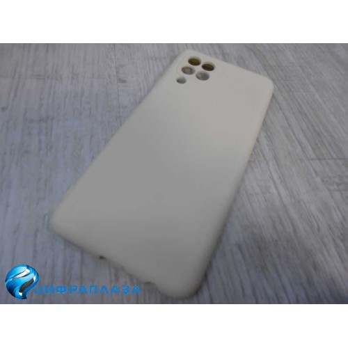 Чехол силиконовый Samsung M32 Silicone Cover Nano бежевый