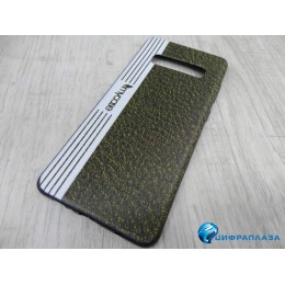 Чехол силиконовый Samsung S10 Plus с рисунком (14)