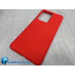 Чехол силиконовый Samsung S20 Ultra Silicone Cover Nano 2mm красный