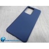 Чехол силиконовый Samsung S20 Ultra Silicone Cover Nano 2mm темно-синий