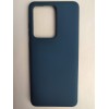 Чехол силиконовый Samsung S20 Ultra Silicone Cover Nano темно-синий