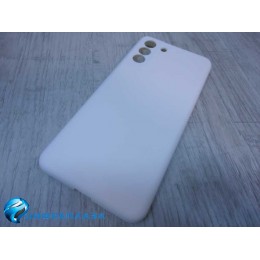 Чехол силиконовый Samsung S21 Plus Silicone Cover белый