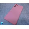 Чехол силиконовый Samsung S21 Plus Silicone Cover коралловый