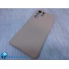 Чехол силиконовый Samsung S21 Ultra Silicone Cover бежевый